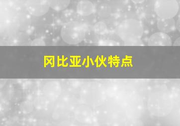 冈比亚小伙特点