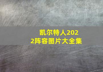 凯尔特人2022阵容图片大全集