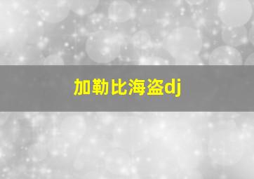 加勒比海盗dj