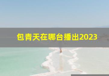 包青天在哪台播出2023