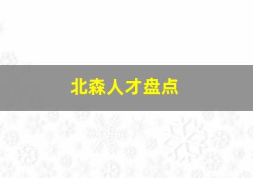 北森人才盘点