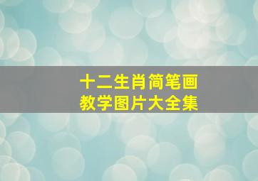 十二生肖简笔画教学图片大全集