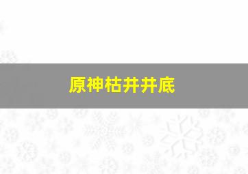 原神枯井井底