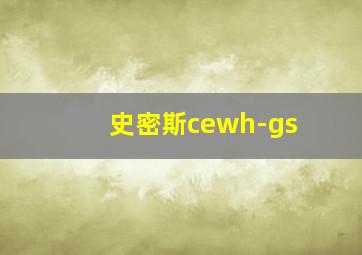 史密斯cewh-gs