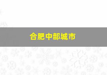 合肥中部城市