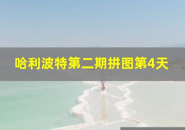 哈利波特第二期拼图第4天