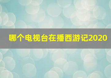 哪个电视台在播西游记2020