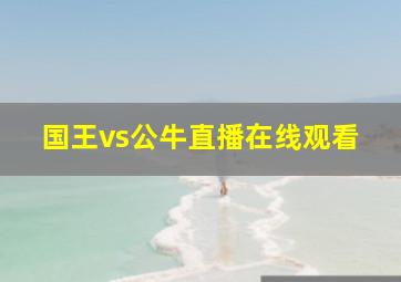 国王vs公牛直播在线观看