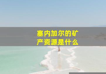 塞内加尔的矿产资源是什么