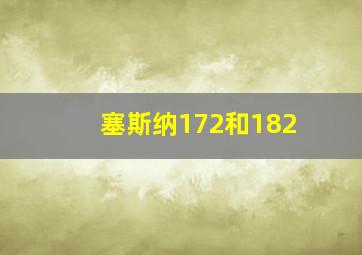 塞斯纳172和182