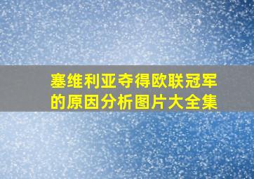 塞维利亚夺得欧联冠军的原因分析图片大全集