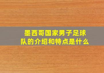 墨西哥国家男子足球队的介绍和特点是什么