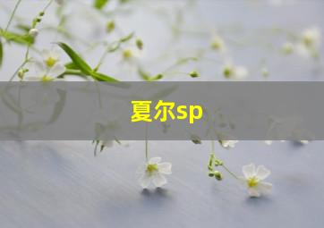 夏尔sp