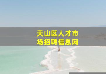 天山区人才市场招聘信息网