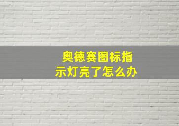 奥德赛图标指示灯亮了怎么办