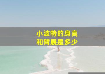 小波特的身高和臂展是多少