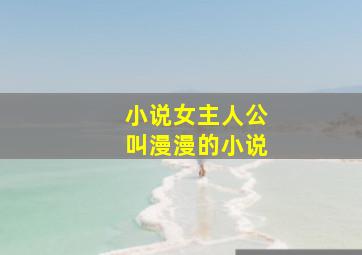 小说女主人公叫漫漫的小说