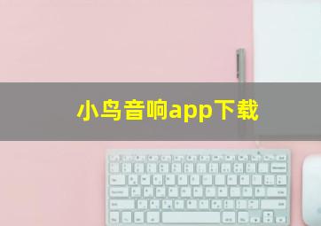 小鸟音响app下载