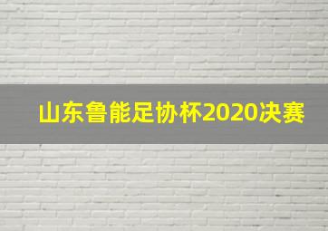 山东鲁能足协杯2020决赛