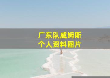 广东队威姆斯个人资料图片