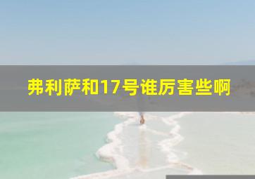 弗利萨和17号谁厉害些啊