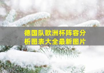 德国队欧洲杯阵容分析图表大全最新图片