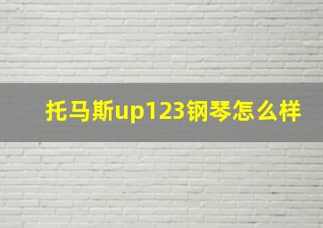 托马斯up123钢琴怎么样