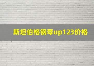 斯坦伯格钢琴up123价格