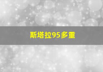 斯塔拉95多重