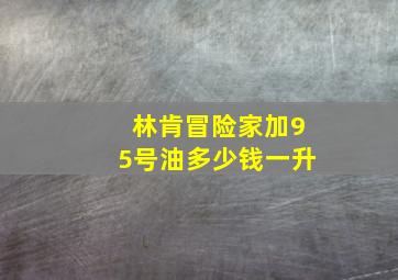 林肯冒险家加95号油多少钱一升