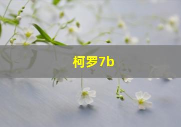 柯罗7b