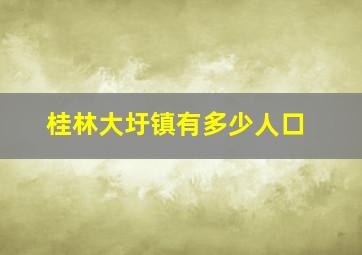 桂林大圩镇有多少人口