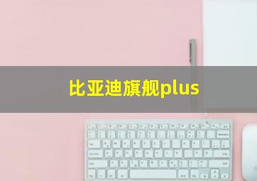 比亚迪旗舰plus