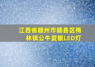 江西省赣州市赣县区梅林镇公牛爱眼LED灯