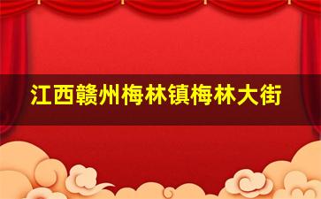 江西赣州梅林镇梅林大街