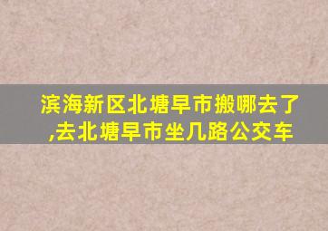 滨海新区北塘早市搬哪去了,去北塘早市坐几路公交车