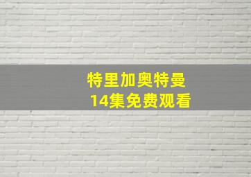 特里加奥特曼14集免费观看