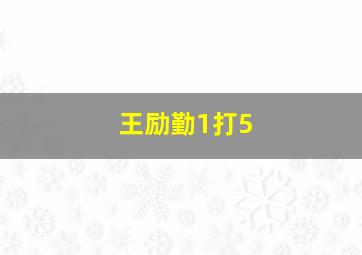 王励勤1打5