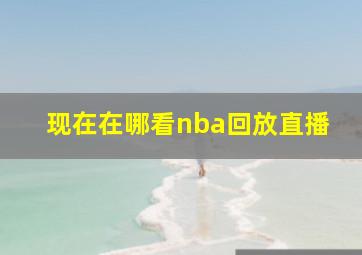 现在在哪看nba回放直播