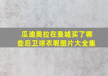 瓜迪奥拉在曼城买了哪些后卫球衣呢图片大全集