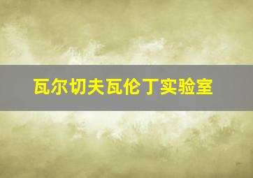 瓦尔切夫瓦伦丁实验室