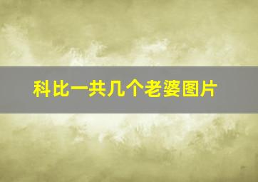 科比一共几个老婆图片