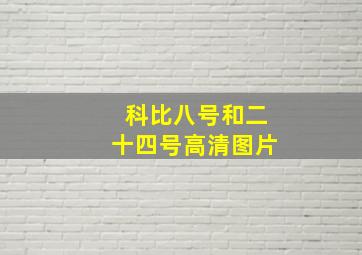 科比八号和二十四号高清图片