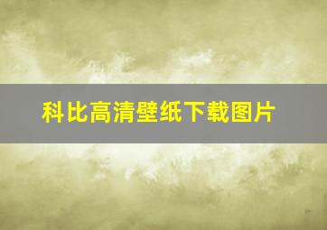 科比高清壁纸下载图片