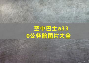 空中巴士a330公务舱图片大全