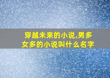 穿越未来的小说,男多女多的小说叫什么名字