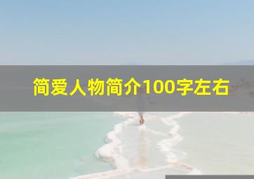 简爱人物简介100字左右