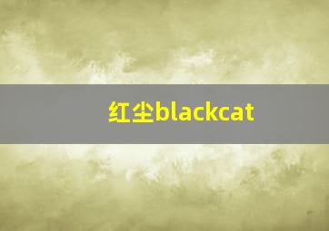 红尘blackcat