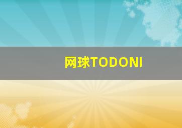 网球TODONI