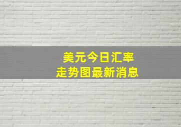 美元今日汇率走势图最新消息